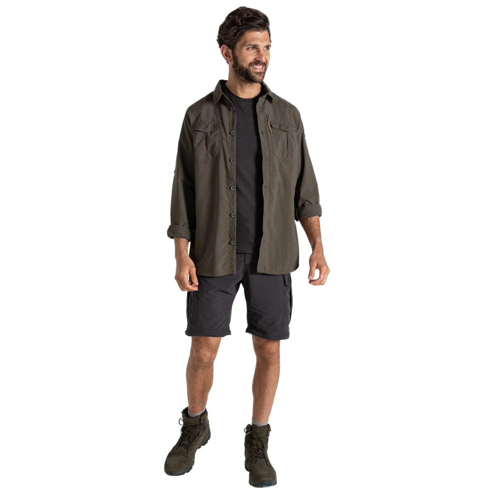 Craghoppers Mens NosiLife Cargo III Convertible Trousers