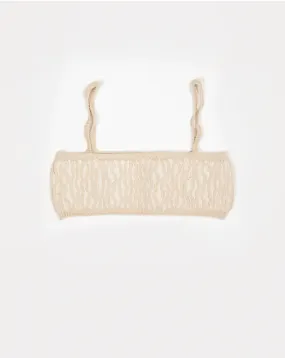 CREAM SHAPESHIFT BRALETTE