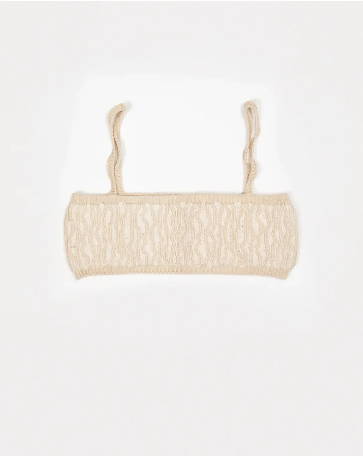 CREAM SHAPESHIFT BRALETTE