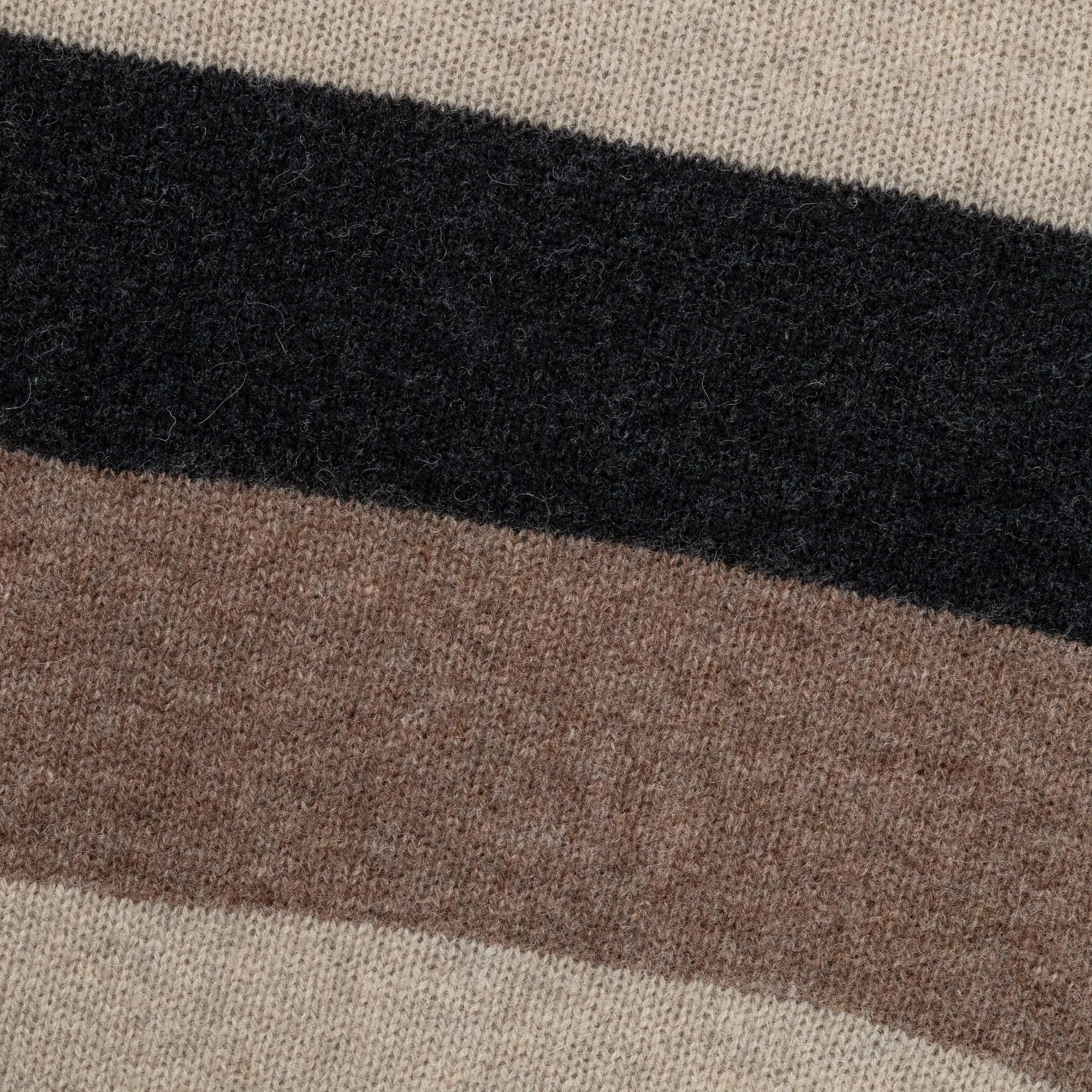 Crew Stripe Shaggy - Light Brown