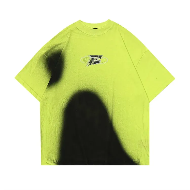 Dark Land-themed Print Short Sleeves Tee
