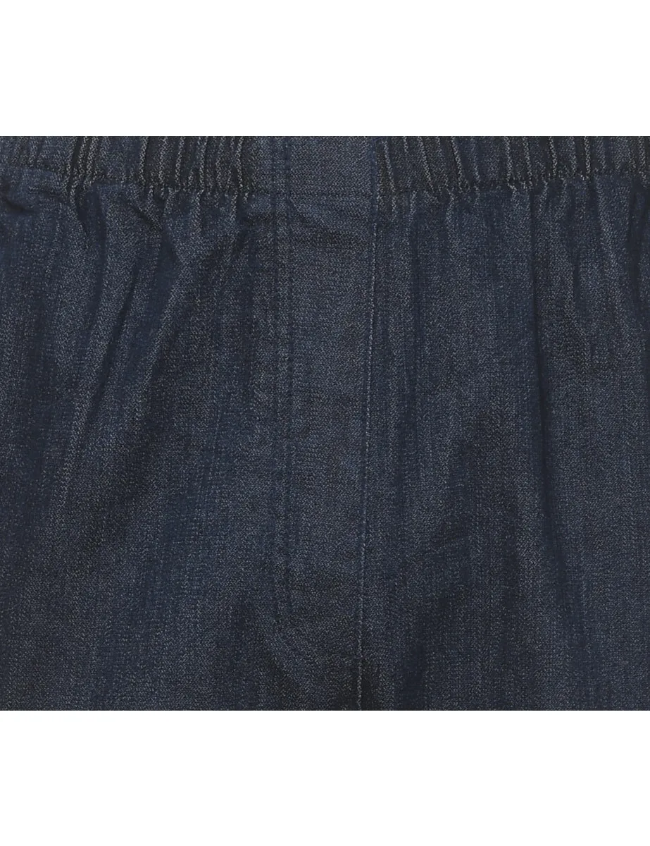 Dark Wash Denim Trousers - W30 L30