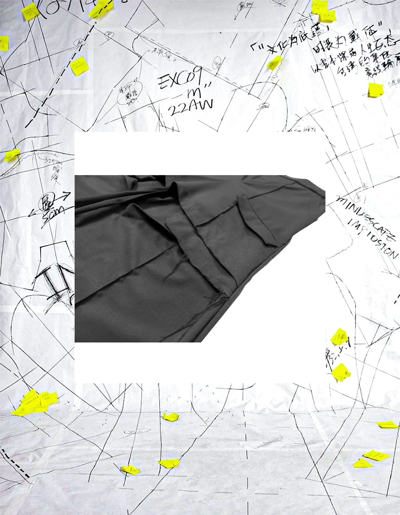 Deconstructed Floor-To-Ceiling Trousers With Cutouts