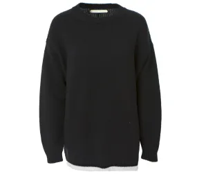 DIAGONALS PULL BLACK