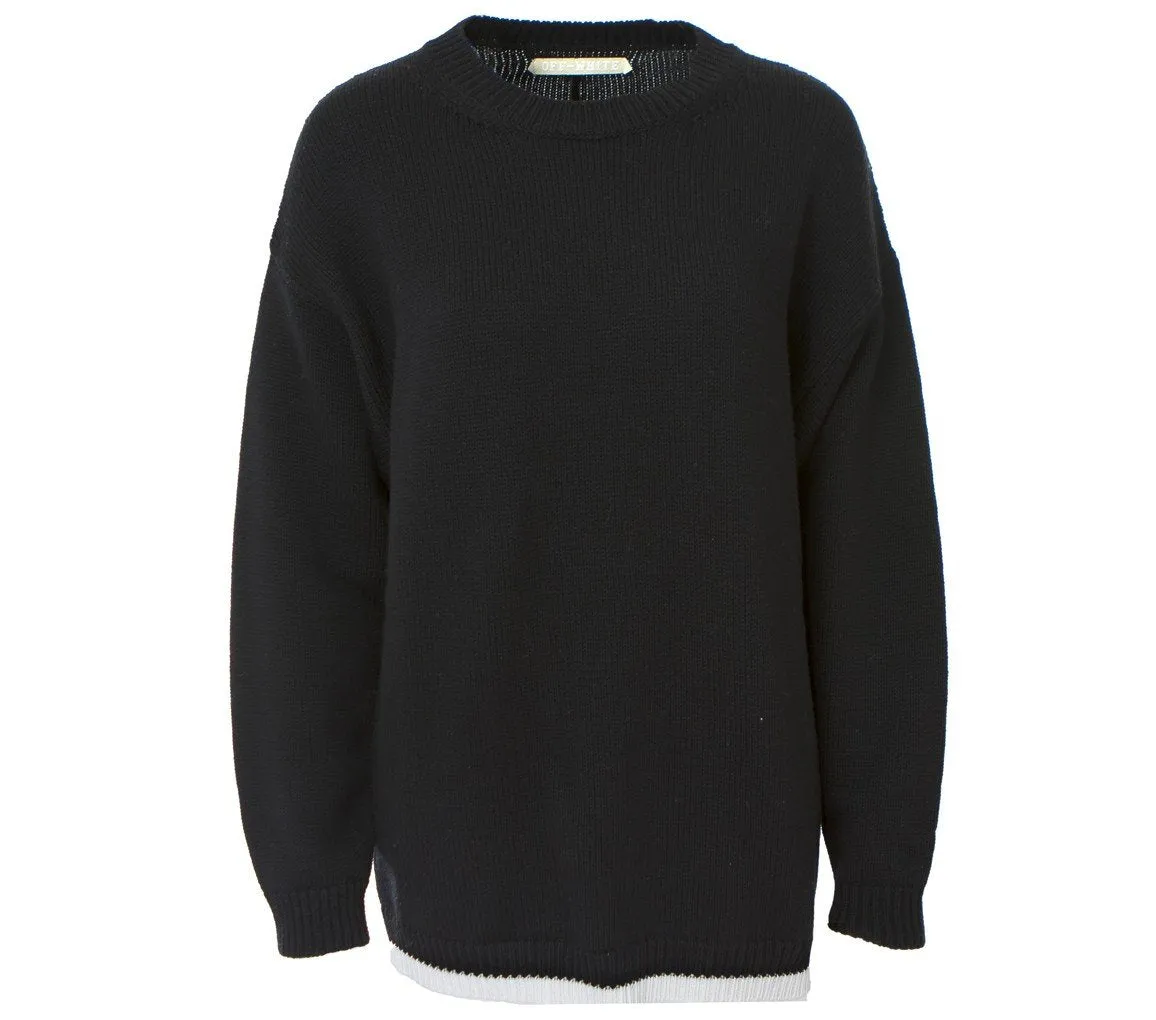 DIAGONALS PULL BLACK