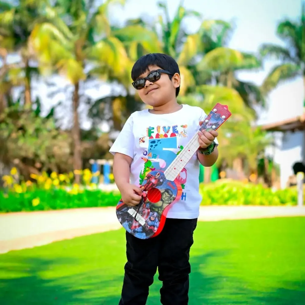Dino Theme 5th Birthday T-Shirt for Kids