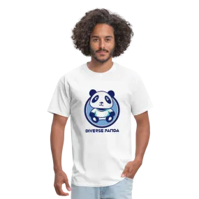 Diverse Panda Blue Lighter Themed Men's T-Shirt