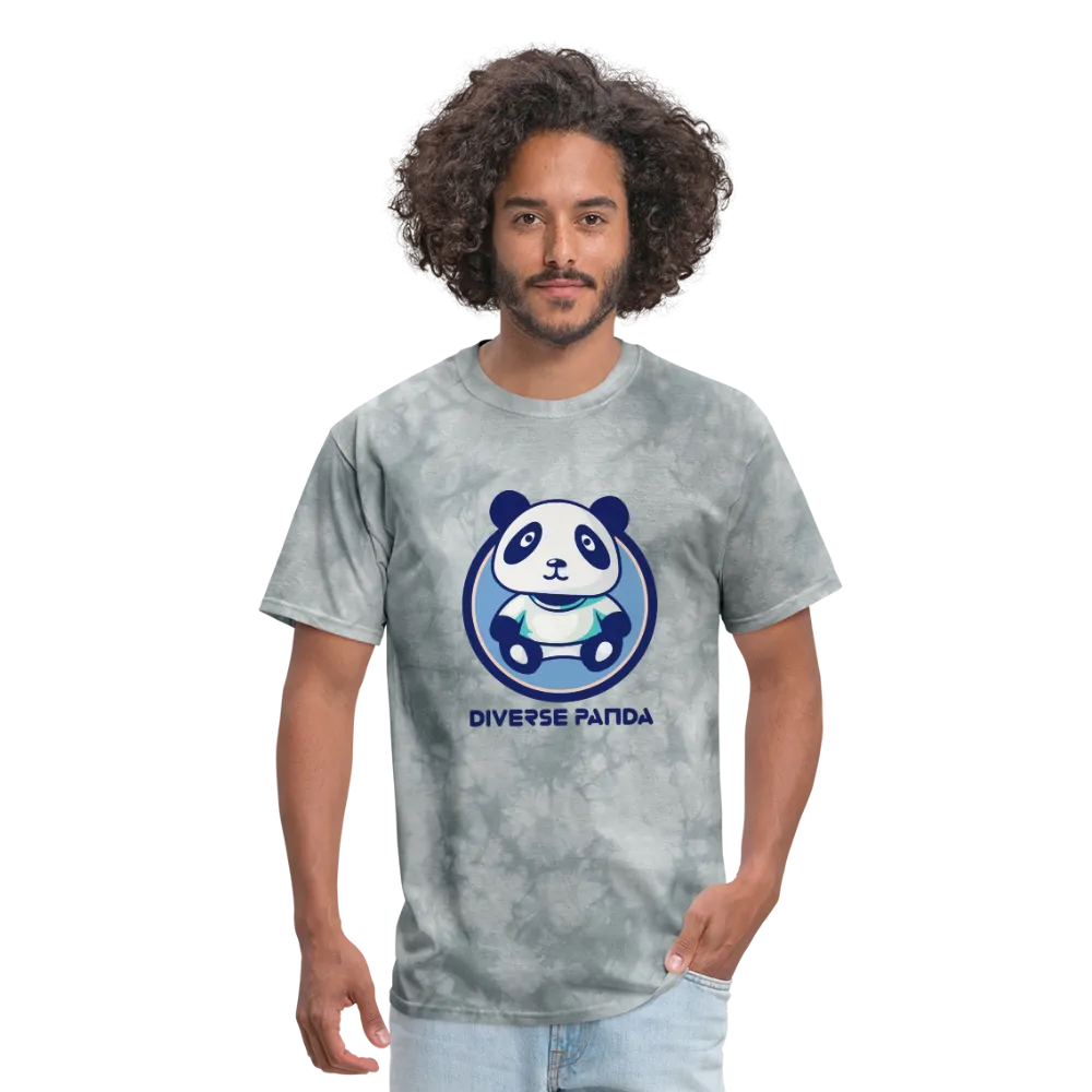 Diverse Panda Blue Lighter Themed Men's T-Shirt