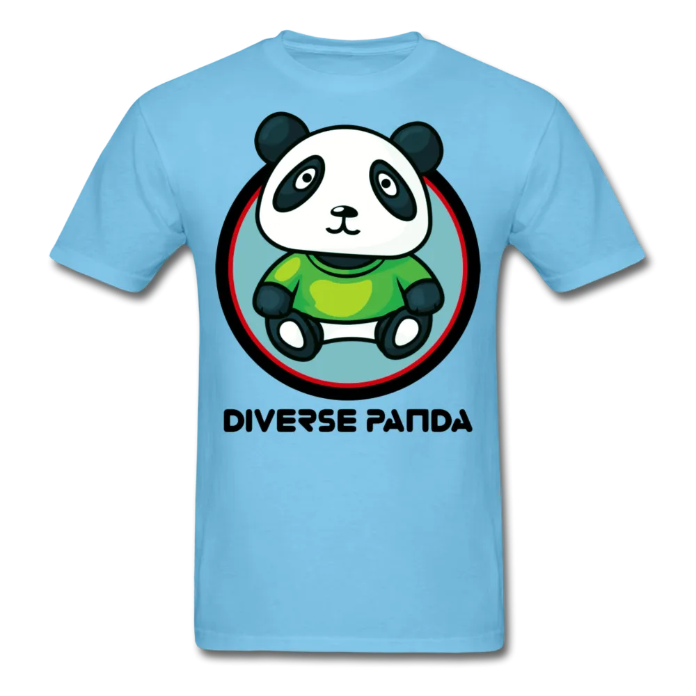 Diverse Panda Greener Theme Men's T-Shirt