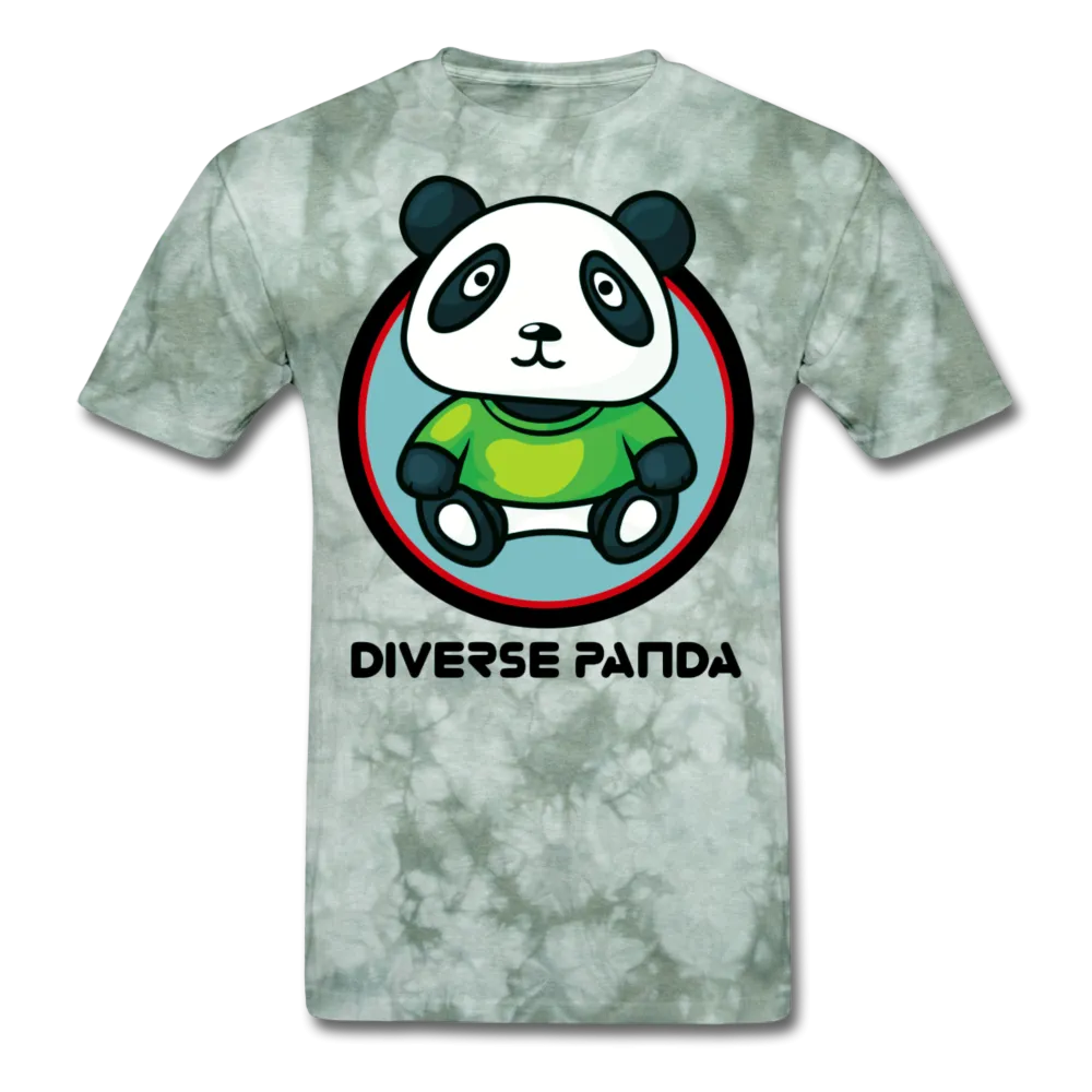 Diverse Panda Greener Theme Men's T-Shirt