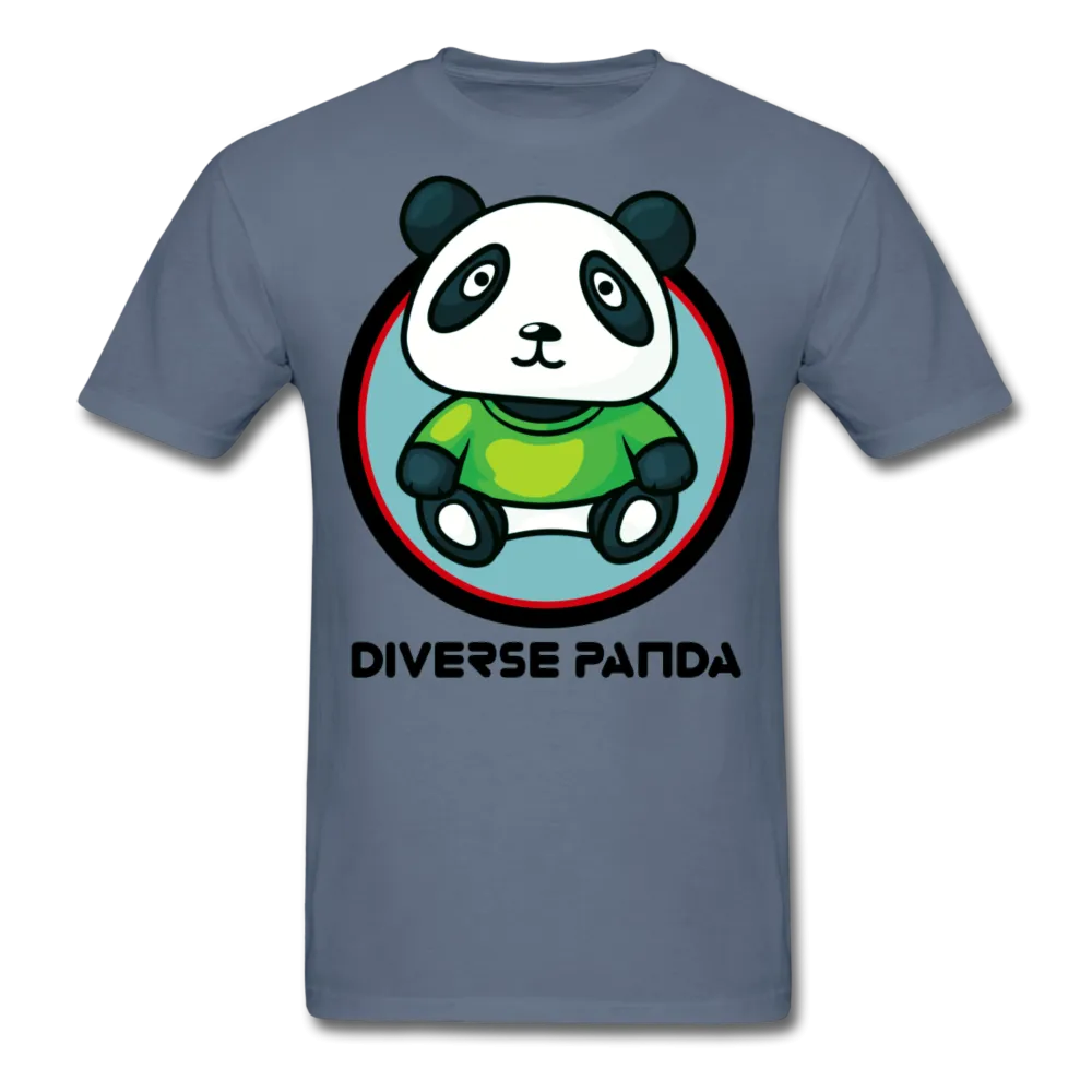 Diverse Panda Greener Theme Men's T-Shirt