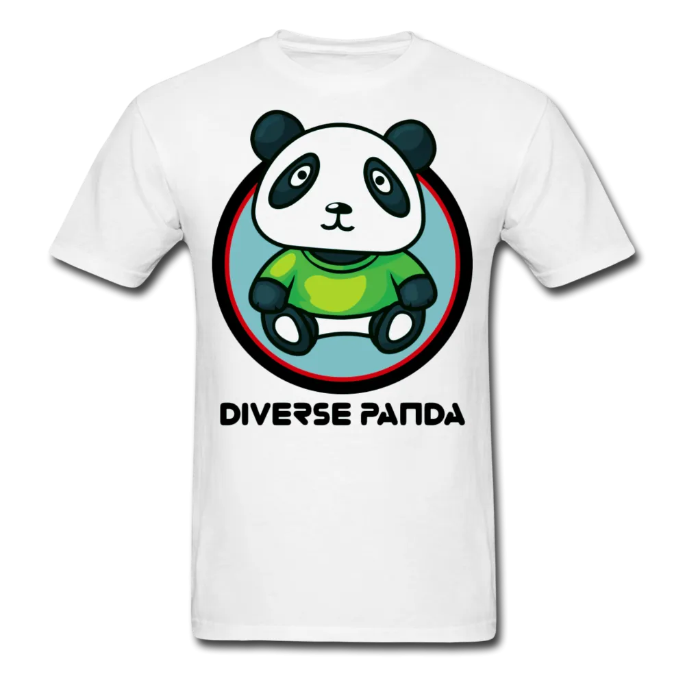 Diverse Panda Greener Theme Men's T-Shirt