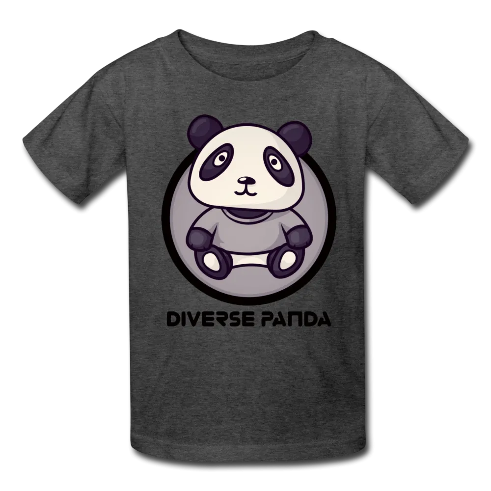 Diverse Panda Sephia Themed Kids' T-Shirt