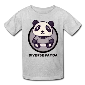 Diverse Panda Sephia Themed Kids' T-Shirt