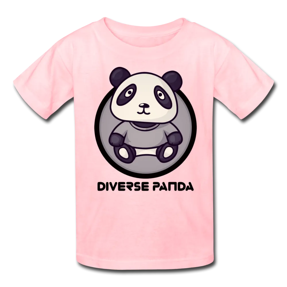 Diverse Panda Sephia Themed Kids' T-Shirt