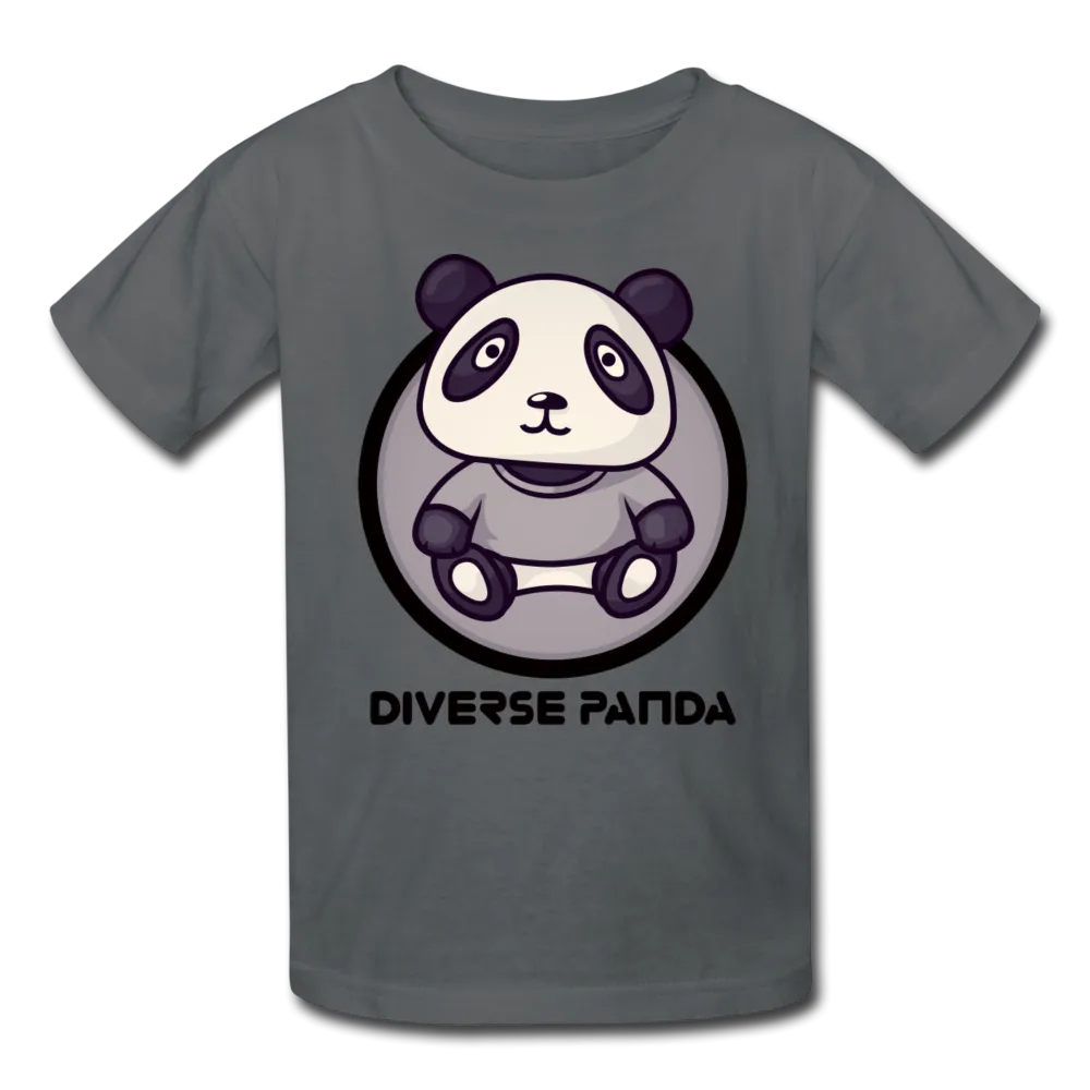 Diverse Panda Sephia Themed Kids' T-Shirt