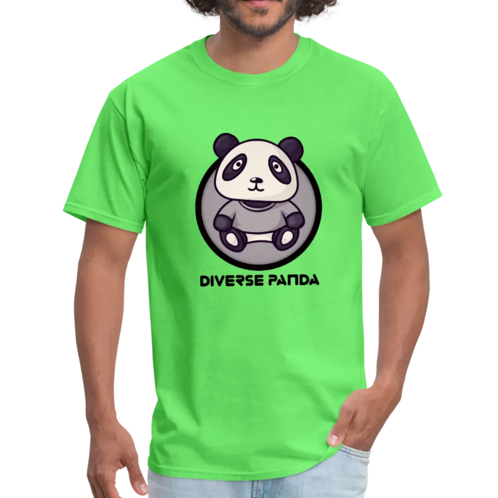 Diverse Panda Sephia Themed Men's T-Shirt