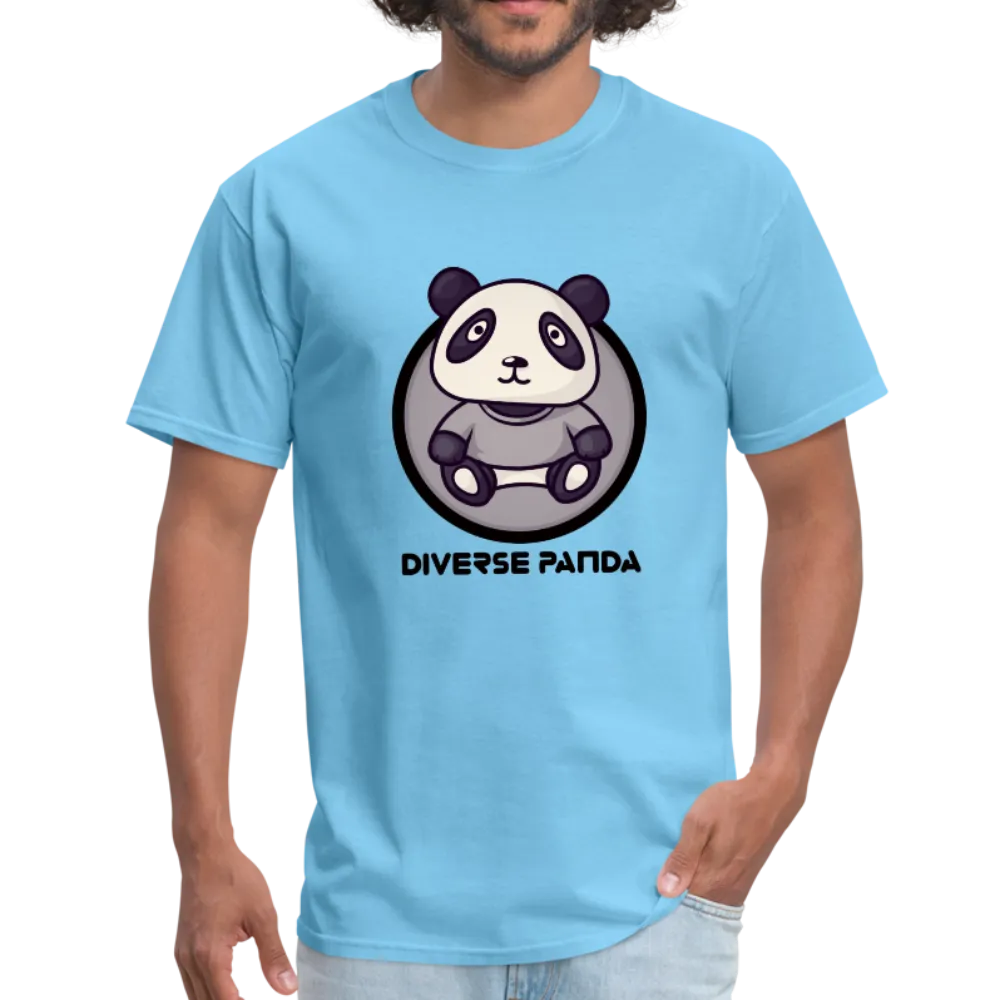 Diverse Panda Sephia Themed Men's T-Shirt