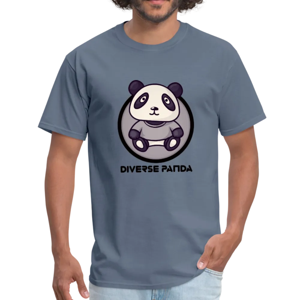 Diverse Panda Sephia Themed Men's T-Shirt