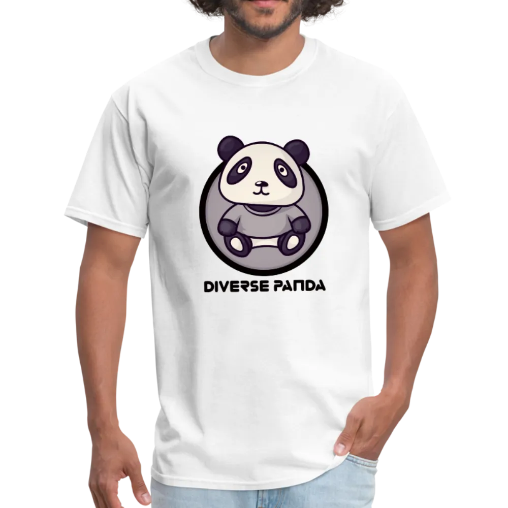 Diverse Panda Sephia Themed Men's T-Shirt