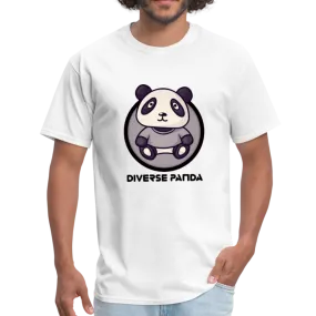 Diverse Panda Sephia Themed Men's T-Shirt