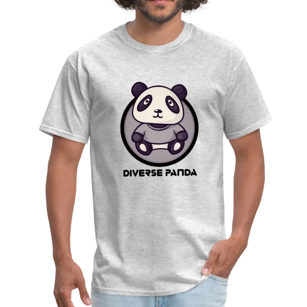 Diverse Panda Sephia Themed Men's T-Shirt