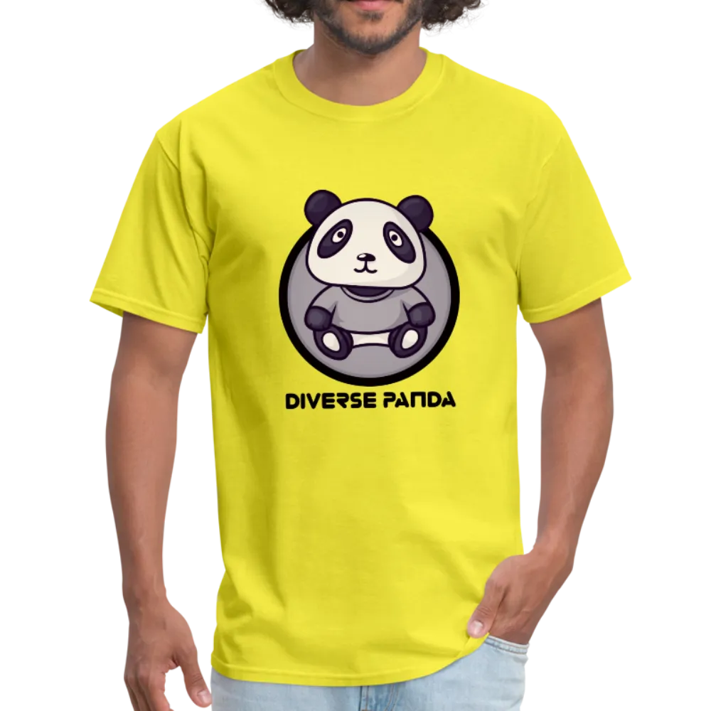 Diverse Panda Sephia Themed Men's T-Shirt