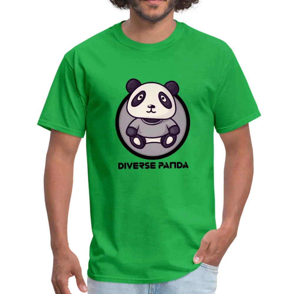 Diverse Panda Sephia Themed Men's T-Shirt
