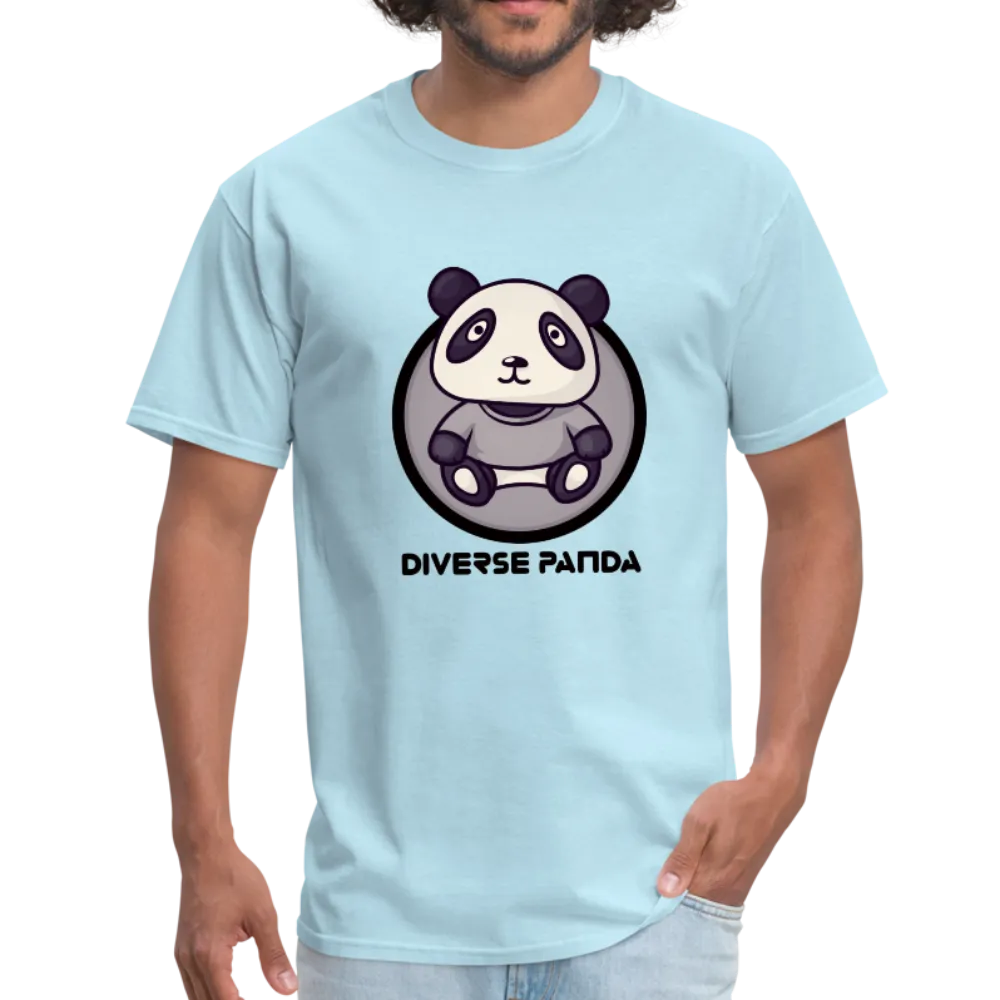 Diverse Panda Sephia Themed Men's T-Shirt