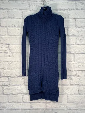 Dress Sweater By Bcbgmaxazria In Blue, Size: Xs