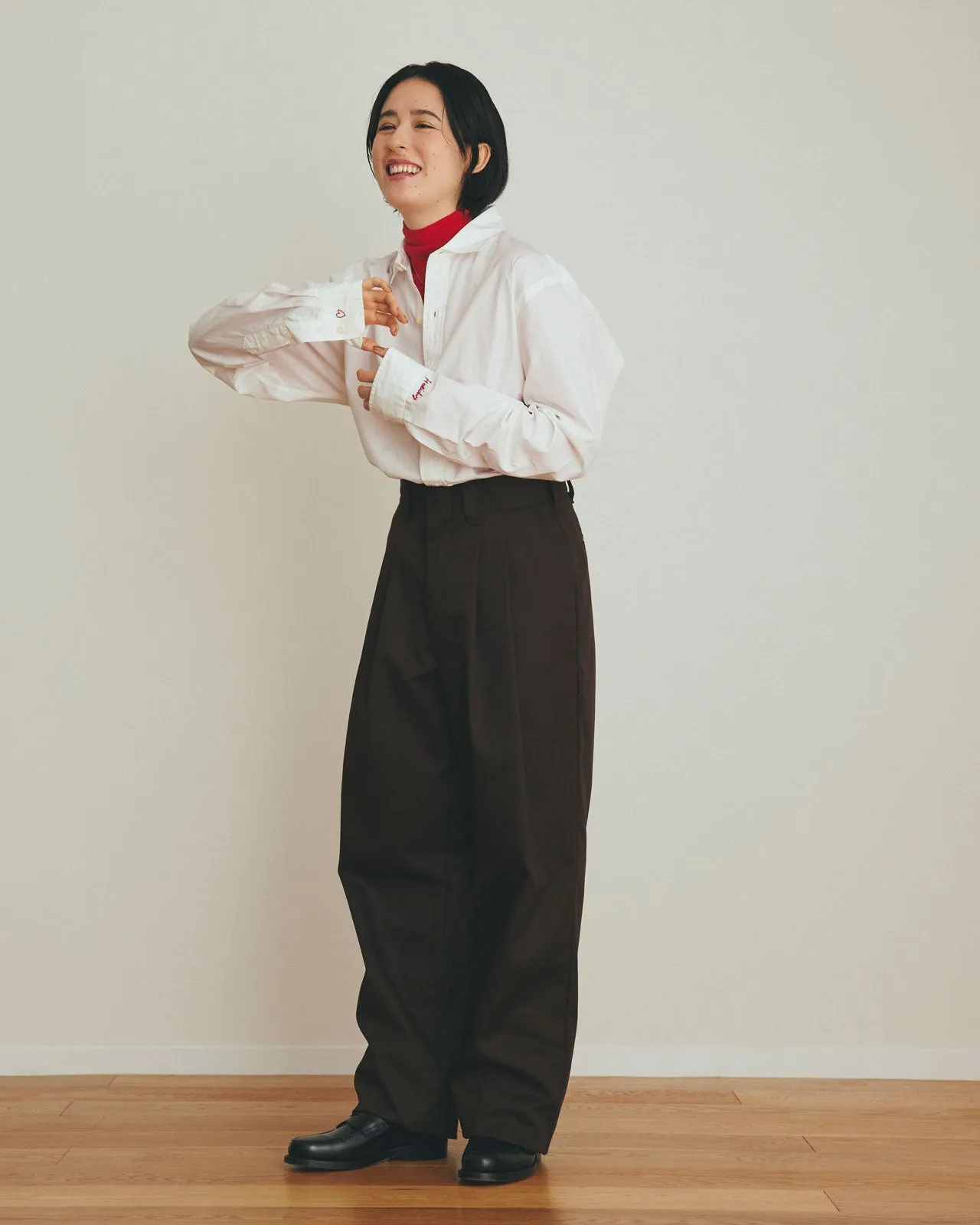 EMBROIDERY SHIRT(HOLIDAY)