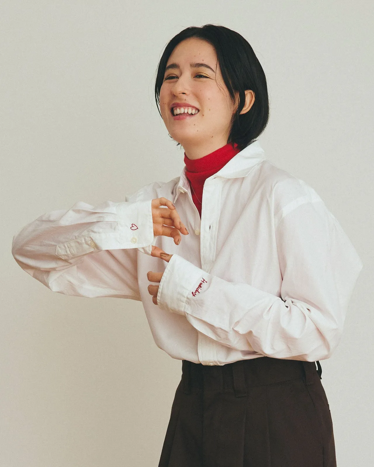 EMBROIDERY SHIRT(HOLIDAY)