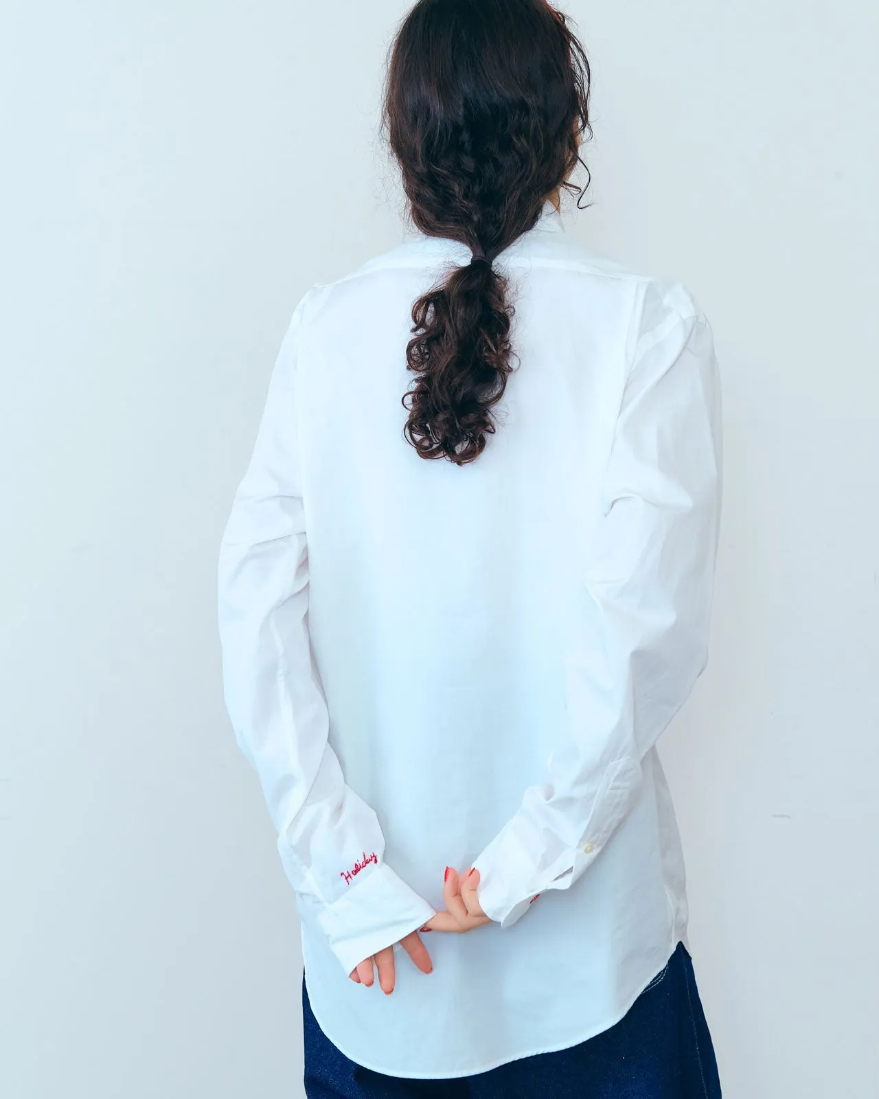 EMBROIDERY SHIRT(HOLIDAY)