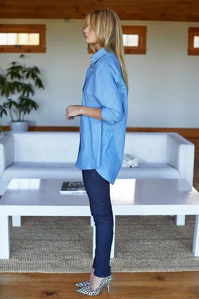 Emerson Fry Blue Chambray Shirt