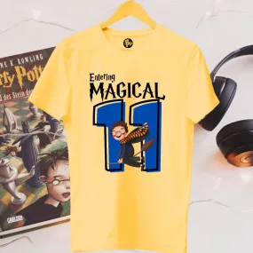 Entering Magical Eleven | 11th Birthday Harry Potter Theme T-Shirt