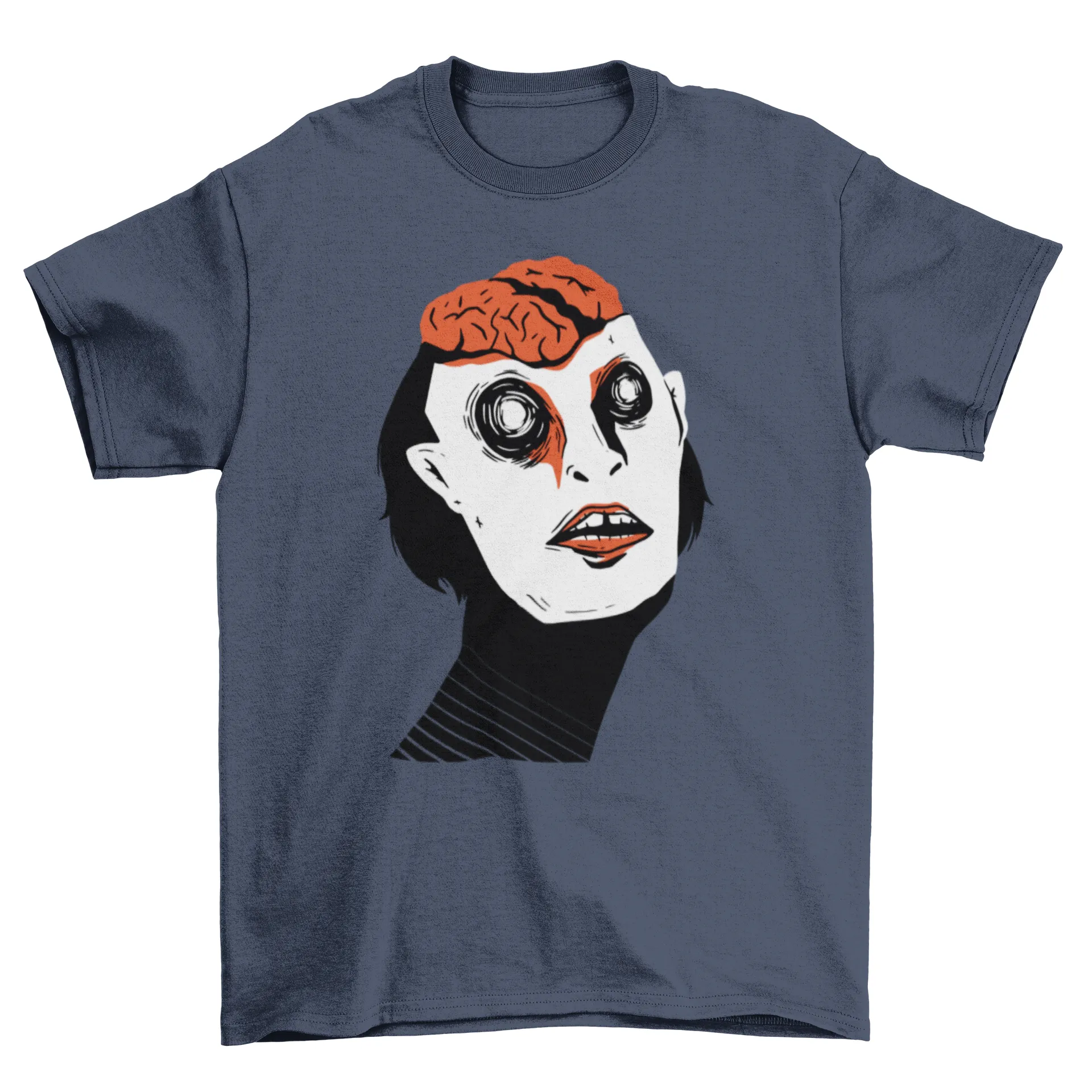Exposed brain t-shirt