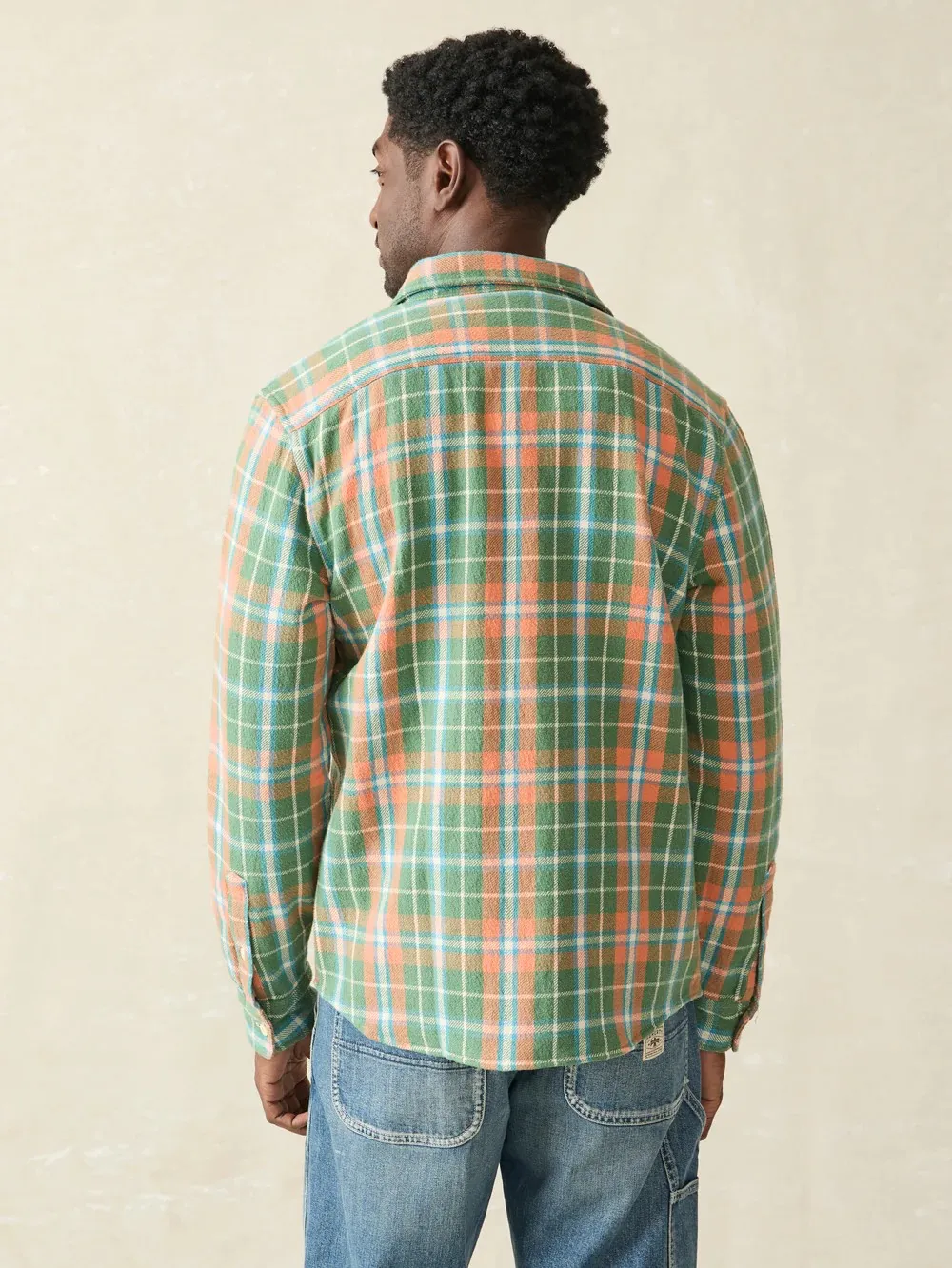 Faherty Surf Flannel - Forest Hollow Plaid