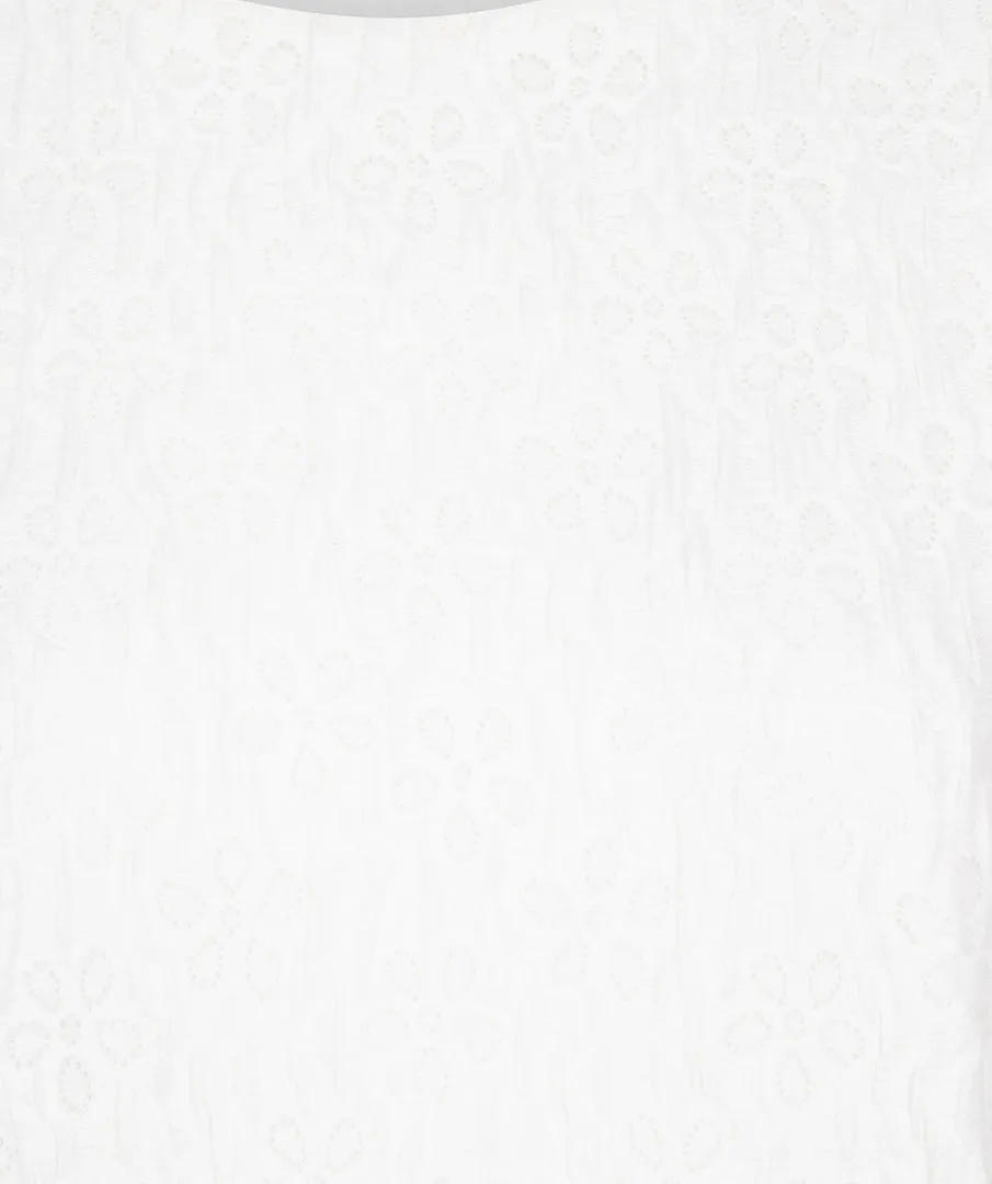Fancy Knit Sleeve Top