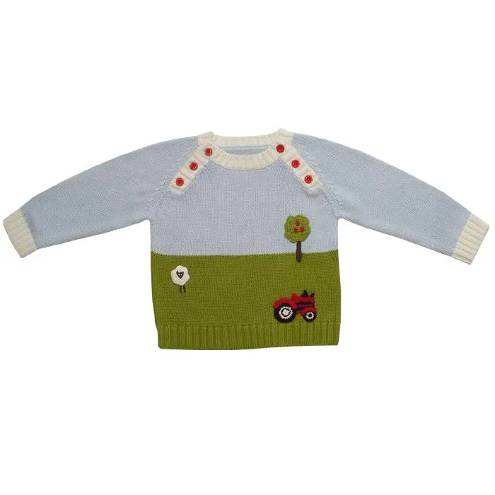 Farmyard Crew Neck Jumper