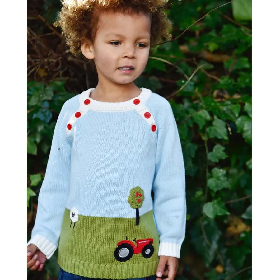 Farmyard Crew Neck Jumper