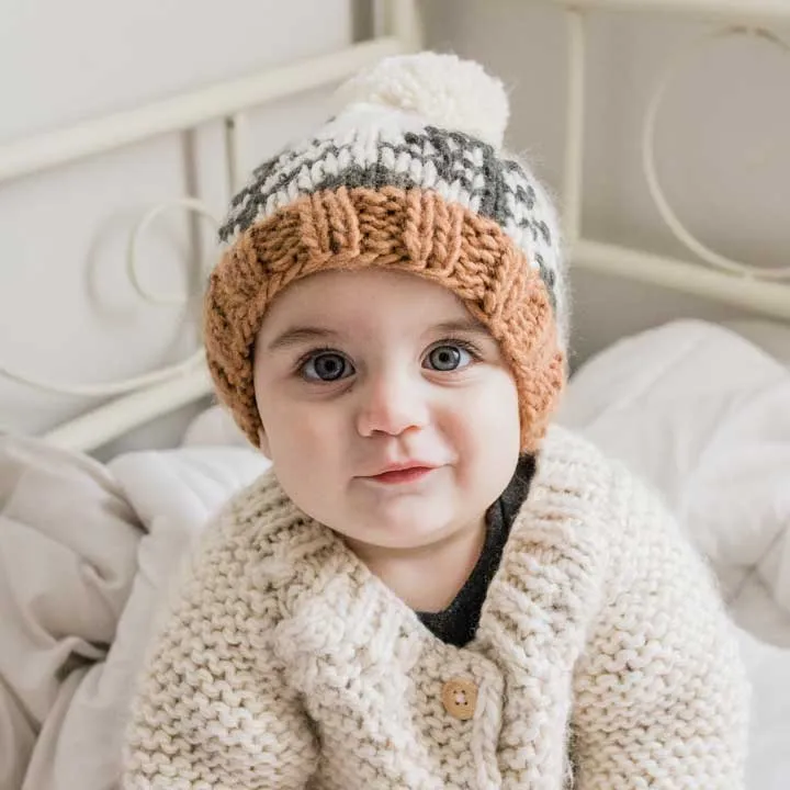 Forest Knit Beanie Hat Baby & Kids - SALE