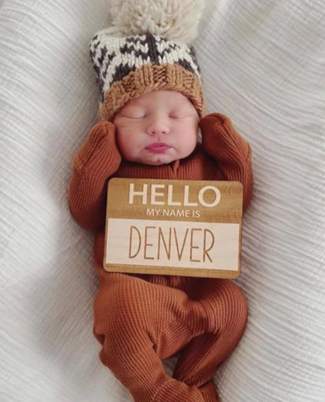 Forest Knit Beanie Hat Baby & Kids - SALE