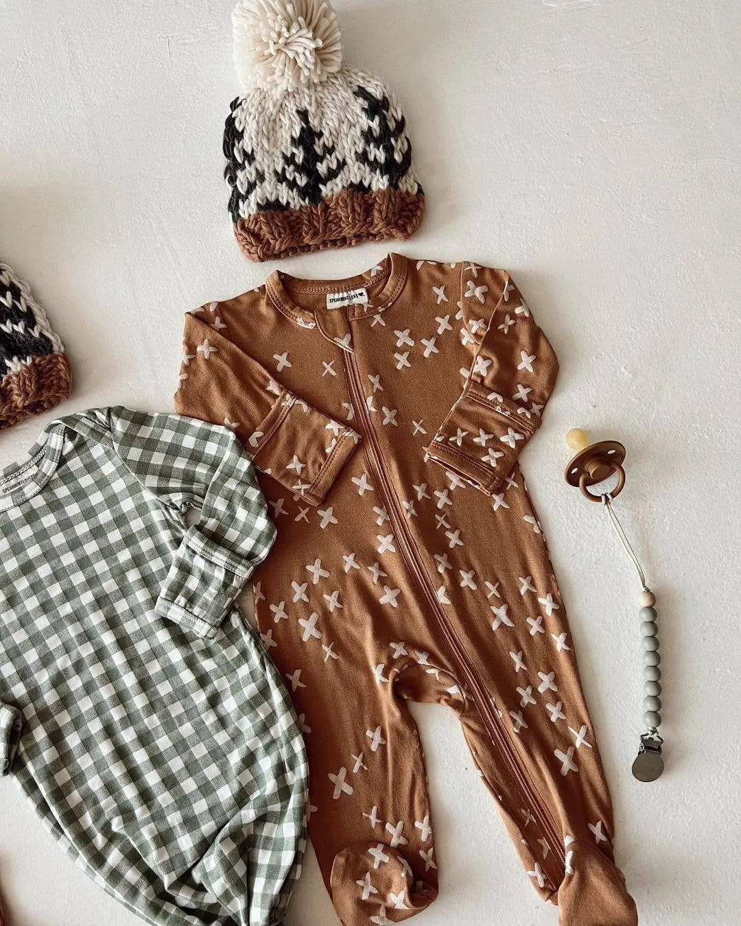 Forest Knit Beanie Hat Baby & Kids - SALE