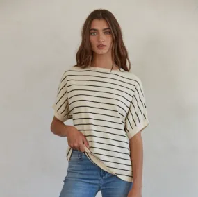 Francie Striped Top
