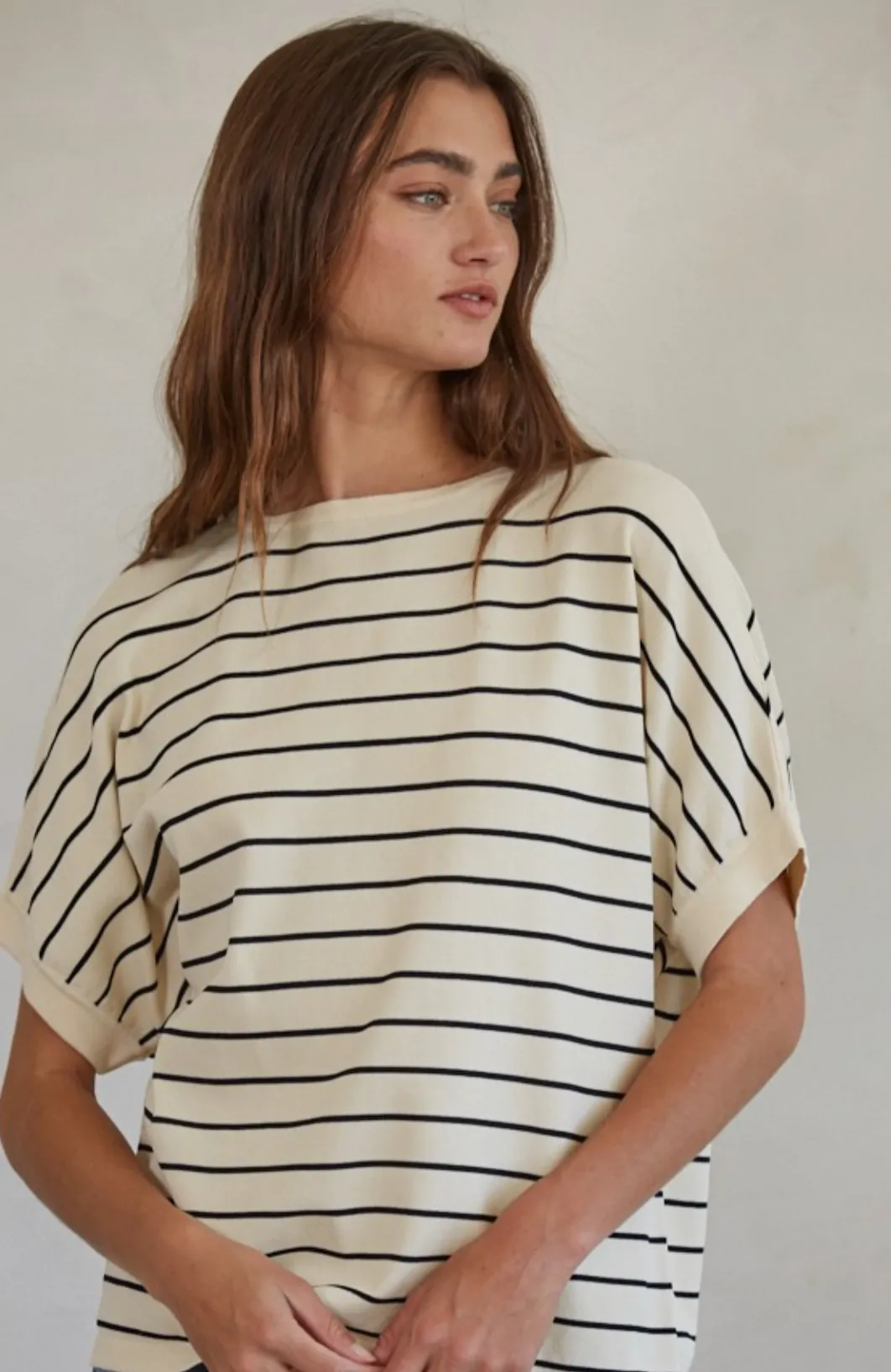 Francie Striped Top