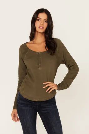 French Terry Henley Top