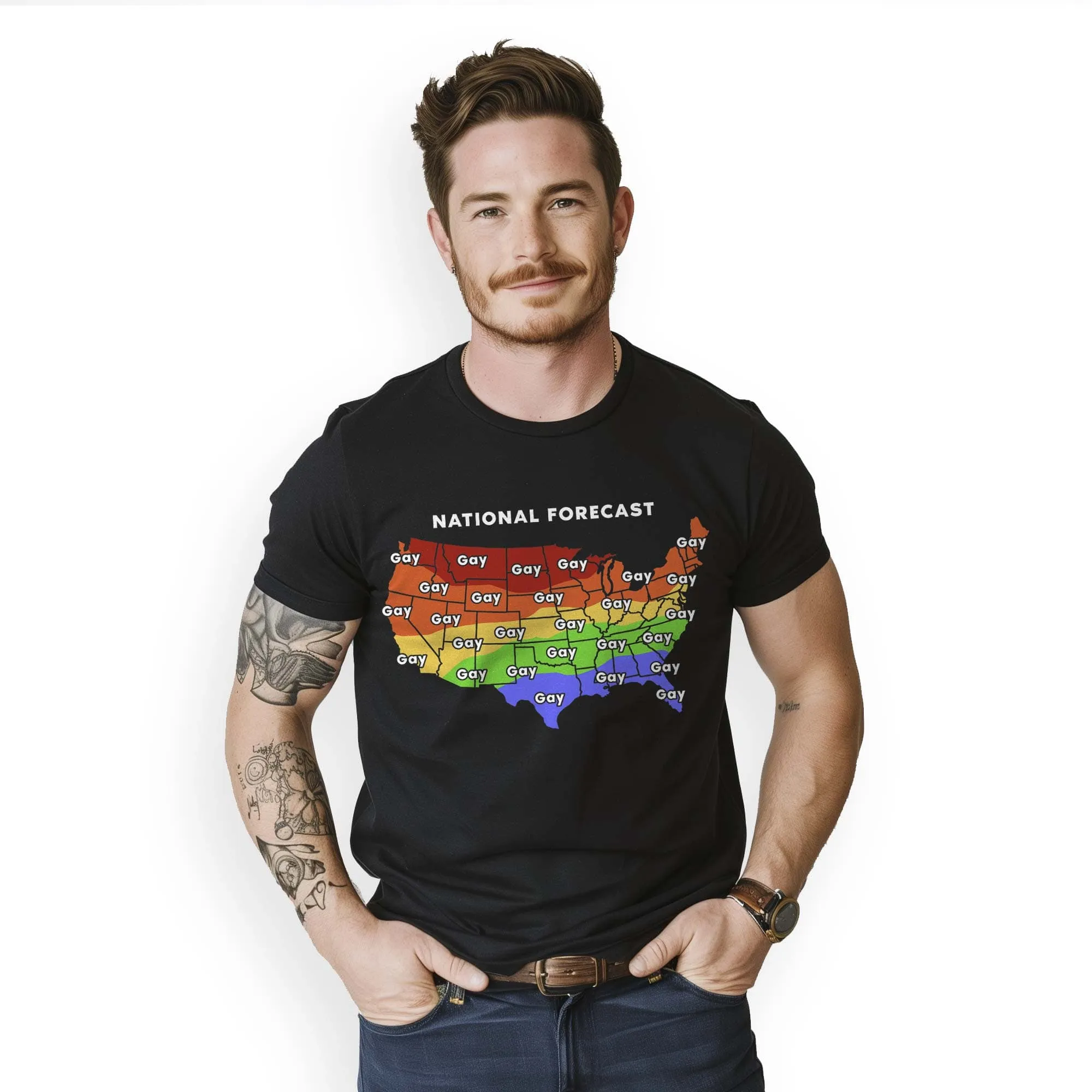 Gay Weather Forecast T-Shirt