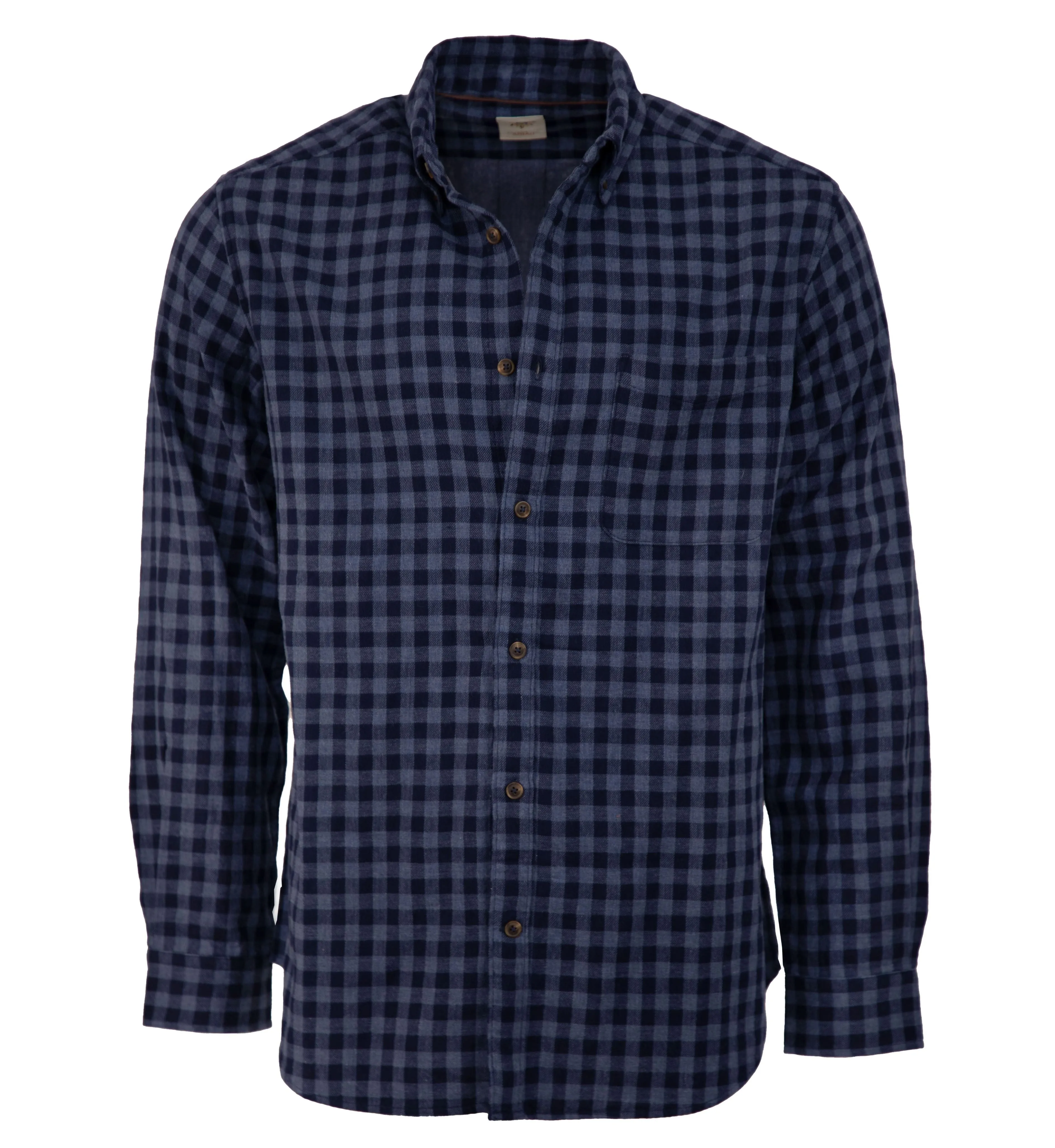 Gingham Double-Cloth Shirt - Tall