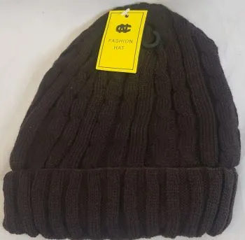 Graysen -- Acrylic Cable Knit Hat