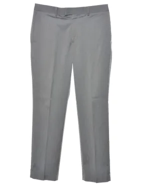 Grey Classic Suit Trousers - W35 L32